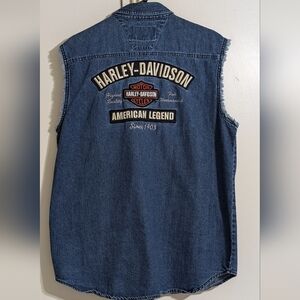 Harley Davidson Denim vest